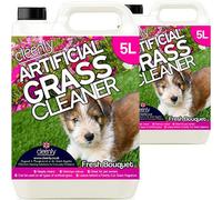 Cleenly Artificial Grass Cleaner For Dogs - Eliminates Pet Urine Stains And Odours - Fresh Bouquet Fragrance (10 Litres)