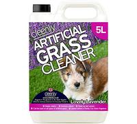Cleenly Artificial Grass Cleaner for Dogs - Eliminates Pet Urine Stains and Odours - Lavender Fragrance (5 Litres)