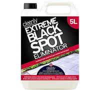 Cleenly Black Spot Destroyer - Removes Black Spots on Patios, Paving, Driveways & More - Easy to Use Fluid Removes Dirt and Grime (5 Litres)