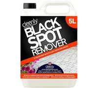 cleenly Black Spot Remover, Breaks Down Black Spots & Cleans Patio Driveway 5L in Clear cleenly Clear