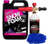 Cleenly Bubblegum Snow Foam 5L With Karcher Compatible Snow Foam Lance & Microfibre Wash Mitt