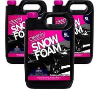 Cleenly Bubblegum Snow Foam - High Performance Formula with Super Thick Foam - Non Caustic & pH Neutral 15L