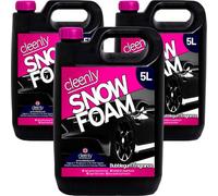 Cleenly Bubblegum Snow Foam - High Performance Formula With Super Thick Foam - Non Caustic & Ph Neutral 15L