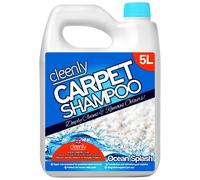 cleenly Carpet Cleaning Shampoo Odour Remover Ocean Fragrance 1 x 5L in Blue cleenly Blue