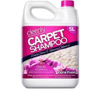 Cleenly Carpet Shampoo Cleaner Solution Floral Fresh Fragrance Safe For All Carpet Cleaning Machines 5L