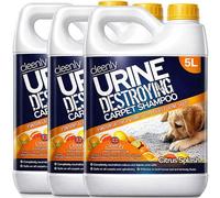 Cleenly Enzyme Destroying Carpet Shampoo Cleaning Detergent (15 litres) - Digests Salts