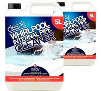 cleenly Hot Tub, Jacuzzi & Whirlpool Internal Pipe Cleaner 10L in Clear cleenly Clear