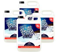 cleenly Hot Tub & Whirlpool System Flush - Removes Dirt & Grime 20L in Clear cleenly Clear