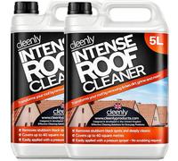 Cleenly Intense Roof Cleaner - Deeply Cleans to Remove Dirt, Grime, Grease, Mould, Moss, Algae and More - Easy and Ready to Use Formula (10 Litres)