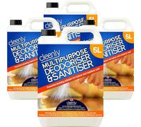Cleenly Multipurpose Sanitiser And Deodoriser Removes Dirt Germs Stains & Odours Breaks Down Urine Salts 20L