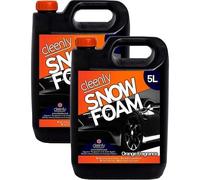 Cleenly Orange Snow Foam - High Performance Formula with Super Thick Foam 10L