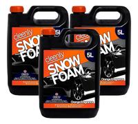 Cleenly Orange Snow Foam - High Performance Formula With Super Thick Foam 15L