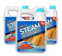 Cleenly Pet Steam Detergent for Steam Mops (15 litres) Ocean Splash Designed for Homes with Pets