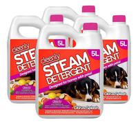 Cleenly Pet Steam Detergent For Steam Mops (20 Litres) Citrus Splash Designed For Homes With Pets