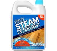 Cleenly Pet Steam Detergent for Steam Mops (5 litres) Ocean Splash Designed for Homes with Pets