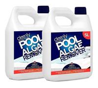 Cleenly Pool Algae Remover - Removes & Prevents the Growth of Algae in Water - Super Concentration and Long Lasting 2 x 5L