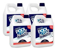Cleenly Pool Algae Remover - Removes & Prevents the Growth of Algae in Water - Super Concentration and Long Lasting 4 x 5L
