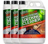 Cleenly Ready to Use Patio Cleaner, Removes Dirt and Grime From Patios, Decking, Driveways, Paving and More 15L