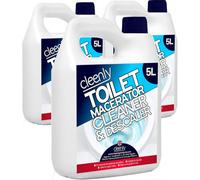 Cleenly Toilet Macerator Cleaner & Descaler - 15 Litres Super Concentrated, Long-Lasting Formula Safe For All Saniflo Pump Unit