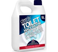 Cleenly Toilet Macerator Cleaner & Descaler - 5 Litres Super Concentrated, Long-Lasting Formula Safe For All Saniflo Pump Unit