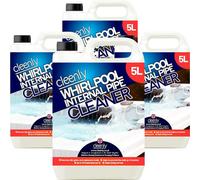 Cleenly Whirlpool Internal Pipe Cleaner Removes Dirt Grime Oil & Odours From Hot Tub Spa And Pool Pipework (20 Litre)