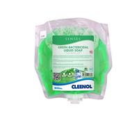 Cleenol 073384 Senses Green Bactericidal Envirological Liquid Soap, 800mL, Pack of 3