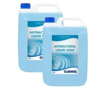 Cleenol 0770192X5 Senses Antibacterial Liquid Soap,Box of 2 x 5 Litres