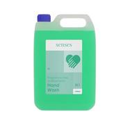 Cleenol 077019X5 Bactericidal Liquid Soap, Green, 5 Litre packaging may vary