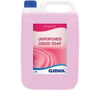 Cleenol Senses Unperfumed Liquid Soap - 5L - 072732X5