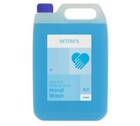 Cleenol Senses Antibacterial Liquid Soap, Blue, 5 Litres, Packaging May Vary