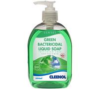 Cleenol Senses Green Bactericidal Liquid Hand Soap - 6x500ml