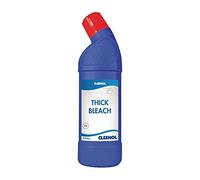 Cleenol Thick Bleach - 12x750ml | Highly active formula with added viscosity targets under the rim to kill germs and remove stains effortlessly.