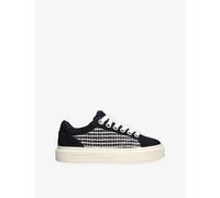 Cleens Mens Cleens Ace Embroidered Suede Trainers Navy Eur 45 / 11 UK Men