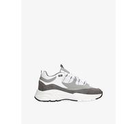 Cleens Mens Cleens Aero Runner Leather, Suede and Mesh Trainers White/Oth Eur 40 / 6 UK Men