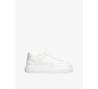Cleens Mens Cleens Court Leather Trainers White Eur 41.5 / 7.5 UK Men