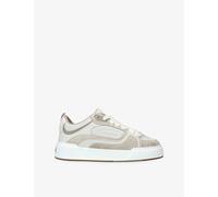 Cleens Mens Cleens Essential Suede and Mesh Trainers Beige Oth Eur 42 / 8 UK Men