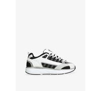 Cleens Mens Cleens Hyper Leather and Mesh Trainers Grey Mixed Eur 41 / 7 UK Men