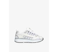 Cleens Mens Cleens Hyper Leather and Mesh Trainers White/Oth Eur 43.5 / 9.5 UK Men