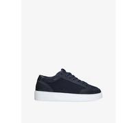 Cleens Mens Cleens Luxor Suede and Mesh Trainers Navy Eur 41 / 7 UK Men