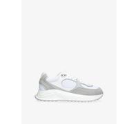 Cleens Mens Cleens Onesixty Runner Suede and Mesh Trainers White/Oth Eur 41.5 / 7.5 UK Men