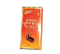 Cleeves Jamaican Rum & Raisin Dark Chocolate Bar, 90g by Cleeve's