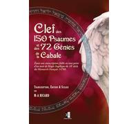 Clef des 150 Psaumes et des 72 Génies de la Cabale