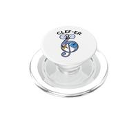 Clef-er Funny Music Pun PopSockets PopGrip for MagSafe