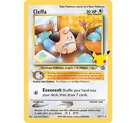 Cleffa (Neo Genesis) + 1x TitanCards® Toploader 20/111 Rare Pokemon Card (Celebrations Classic Collection) + 1x TitanCards® Toploader