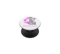 Cleft lip and palate Awareness sunflower Cleft lip & palate PopSockets Adhesive PopGrip