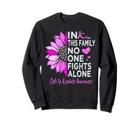 Cleft lip and palate Awareness sunflower Cleft lip & palate Sweatshirt