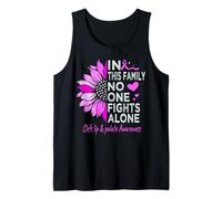 Cleft Lip and Palate Awareness Sunflower Cleft Lip & Palate Tank Top