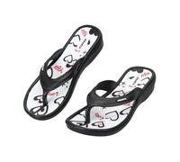 CLEIKS Beach Toe Separator Women's Multicoloured Toe Separator Women's WEI260416 DE, black, 6 UK