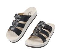 CLEIKS Women's Comfortable Summer Sandals WCL260429 IT, Black, 5 UK