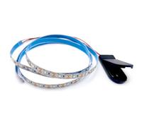 Cleiscry Battery Operated 5 V DC LED Strip Light Button 2835 60 LED/M Flexible LED SMD Strip Lamp Home Decor 8 mm Board 0.5 m 1 m 2 m (UV 395 nm, 1 m)